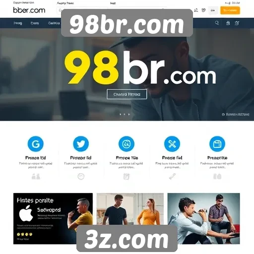 Análise das funcionalidades do site 98br.com