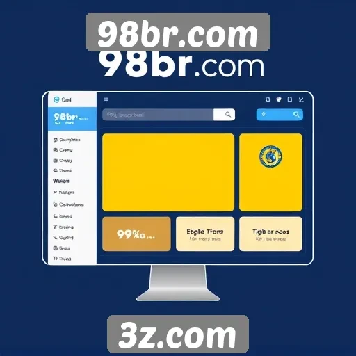 Usabilidade e design da interface do 98br.com